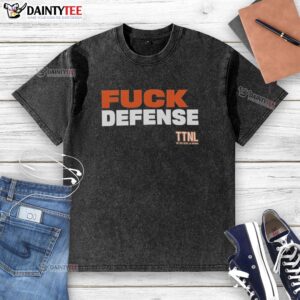 Nice F Defense TTNL Washed T-Shirt in a stylish design, perfect for casual wear and showcasing your unique style.