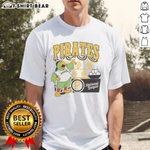 Top Mitchell & Ness Cream Pittsburgh Pirates Step Back Up T-Shirt featuring vintage logo and stylish design for fans.