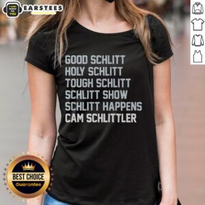 Hot Good Schlitt Holy Schlitt Tough Schlitt Show tee for ladies featuring stylish design and vibrant colors.