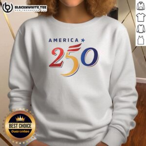 Good 2026 America 250 sweatshirt featuring a stylish design, perfect for casual wear and supporting American pride.
