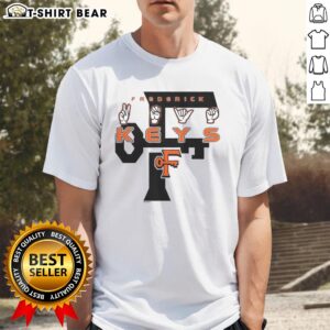 Top Frederick Keys Deaf Awareness 2026 Sign Hand T-Shirt showcasing support for the deaf community at baseball events.