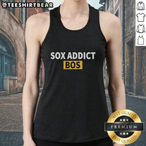 Premium The Sox Addict Boston Tank Top featuring a stylish design for Sox fans, perfect for summer outings.