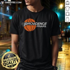 Premium Providence Friars Basketball Retro T-Shirt featuring classic design and team colors for fans and collectors.
