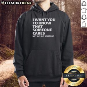 Awesome Lil Wuyn hoodie featuring the message 'Someone Cares' in a stylish design for a trendy streetwear look.