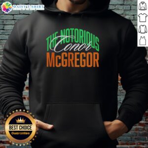 Alt Text: Premium Conor McGregor The Notorious hoodie with Italy flag pattern, ideal for fans and stylish casual wear.