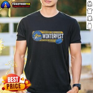 Good Toledo Walleye Winterfest Outdoor Hockey Vintage T-Shirt featuring a retro design celebrating Toledo's hockey spirit.