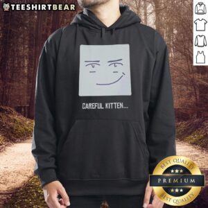 Premium Roblox Man wearing a playful kitten hoodie, showcasing a unique blend of style and gaming culture.