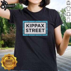 Original Kippax Stand logo on a stylish ladies tee, perfect for rugby fans and sports apparel enthusiasts.