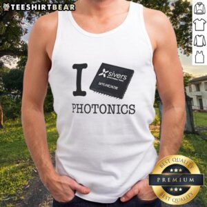 Alt Text: Stylish Hot Sivers Semiconductors I Photonics tank top featuring a modern design, perfect for tech enthusiasts.