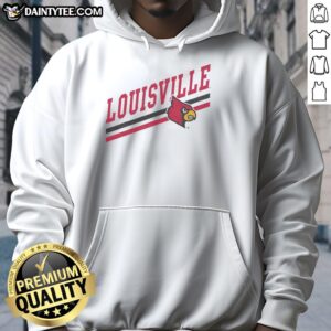 Awesome Louisville Sideline Ash Hoodie showcasing team spirit and comfort, perfect for fans and casual wear.