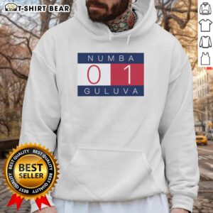 Good Number One hoodie featuring graphic design Numba Gulava, perfect for stylish casual wear.