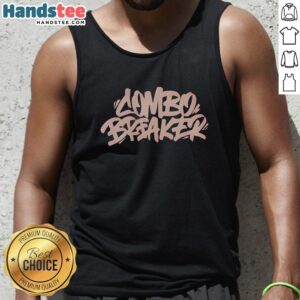 Premium Combo Breaker Logo Tank Top featuring a stylish design, perfect for casual wear and gaming enthusiasts.