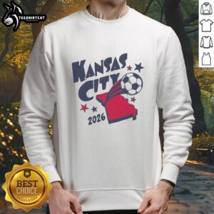 Vintage Nice Kansas City Soccer 2026 sweatshirt featuring a classic design, perfect for fans and collectors.