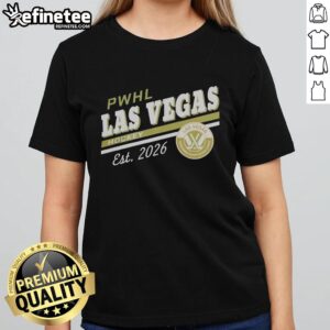 Official PWHL Las Vegas Sportiqe Duke Est 2026 T-Shirt - Image 3