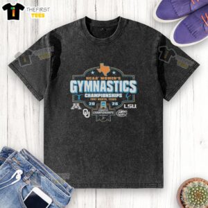 Hot 2026 NCAA Women's Gymnastics Championship washed t-shirt in vibrant colors, perfect for fans and athletes.