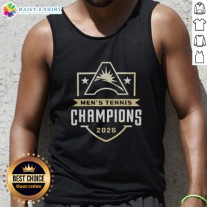 Good Stetson Hatters 2026 ASUN Men's Tennis Champions tank top featuring team logo and vibrant colors.