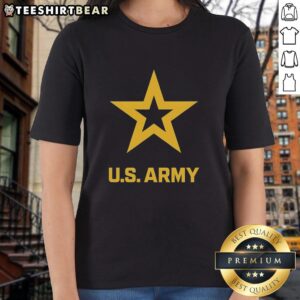 Official US Army Service Support Star Ladies Tee featuring a stylish design and comfortable fit for women.