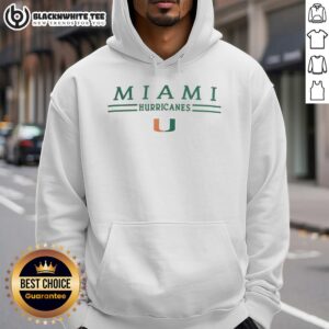 Stylish Nice Miami Hurricanes Champion Hoodie featuring team colors and logo, perfect for fans and casual wear.