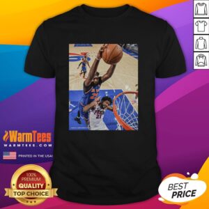Alt Text: Hot Joel Embiid Philadelphia 76ers T-Shirt featuring a stylish design for fans of the NBA star and team.