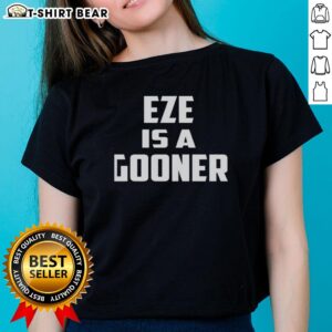 Top Arsenal FC Eze is a Gooner ladies tee featuring stylish design and club colors for female fans.
