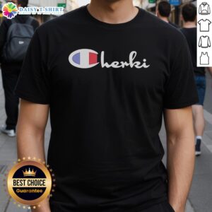 Top Cherki Style Champion T-Shirt featuring a stylish design and vibrant colors, perfect for casual wear and sports enthusiasts.