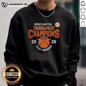 Awesome Texas Longhorns Game Day sweatshirt celebrating SEC Tournament champions, perfect for fans and game day wear.