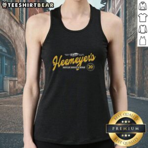Vintage tank top featuring Heemeyer's Muffler Service and Repair, established 2005 in Granby, CO, showcasing classic design.