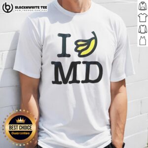 Top I Banana Md T-Shirt featuring a fun banana design, perfect for casual wear and banana lovers.
