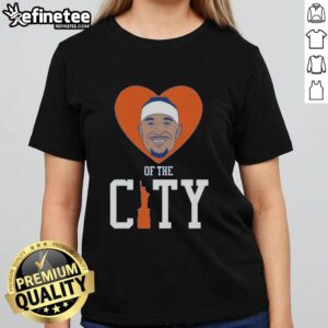Good H Of The City Ladies Tee in vibrant colors, featuring a stylish design perfect for casual outings.