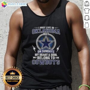 Good Dallas Cowboys tank top for fans living in Oklahoma, showcasing team spirit and loyalty on game days.