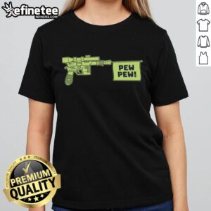 Awesome Laser Gun Pew Pew T-Shirt - Image 4