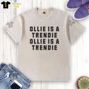 Alt Text: Pretty Ollie Trendie Oillie washed t-shirt in vibrant colors, showcasing a stylish and casual look for fashion lovers.