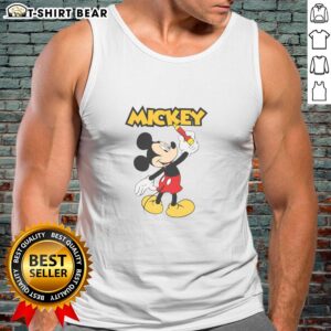 Alt Text: Stylish Nice Mickey 26 tank top featuring a vibrant Mickey Mouse graphic, perfect for casual summer outfits.