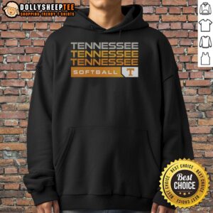 Nice Tennessee Volunteers college softball hype hoodie in orange, perfect for fans supporting their team during games.