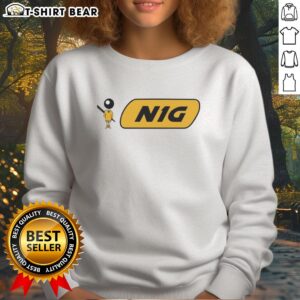 Top Bic Man Pen Figure N1g Sweatshirt featuring a creative design with colorful graphics and a comfortable fit.