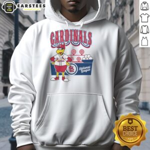 Awesome Mitchell & Ness cream St. Louis Cardinals step back up hoodie showcasing team logo and stylish design.