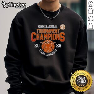 Original Texas Longhorns Game Day sweatshirt celebrating WBB SEC Tournament Champions with vibrant team colors.