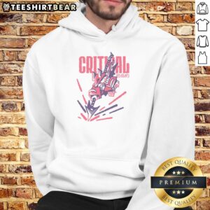 Good Critical Hoodie in black, featuring a bold graphic design, perfect for casual wear and street fashion enthusiasts.
