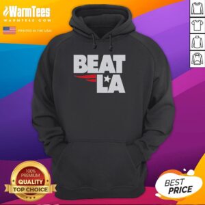Top New England Patriots Beat LA Hoodie featuring team colors and logo, perfect for fans supporting their favorite team.