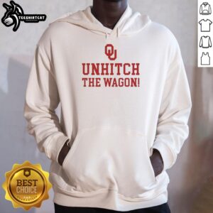 Nice Oklahoma Sooners Unhitch The Wagon Hoodie featuring bold team colors and logo, perfect for fans and game day.