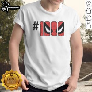 Original The Amazing Spider-Man 1000 Eyes Logo T-Shirt featuring iconic Spider-Man design in vibrant colors.