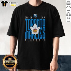 Alt Text: Hot Toronto Marlies Calder Cup Playoffs T-Shirt showcasing team spirit for American Hockey League fans.