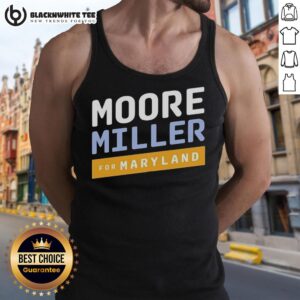 Premium Moore Miller for Maryland tank top featuring a stylish design and comfortable fit for casual wear.