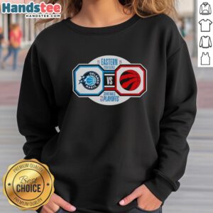 Alt Text: Original Orlando Magic vs Toronto Raptors 2026 NBA Playoffs Eastern Conference Semifinals sweatshirt design.