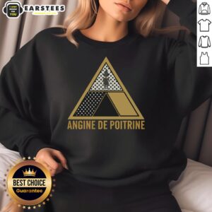 Good Angine De Poitrine Sweatshirt featuring a stylish design in soft fabric, perfect for casual wear.
