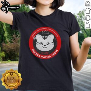Moona Racha Crew Ladies Tee featuring Stray Kids design, perfect for fans everywhere around the world.