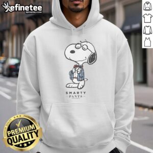 Cute Snoopy Smarty Pants Hoodie featuring a playful Snoopy design, perfect for casual wear and dog lovers.
