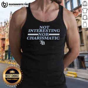 Funny Tampa Bay Rays tank top featuring a quirky logo for baseball fans, showcasing a playful take on team spirit.