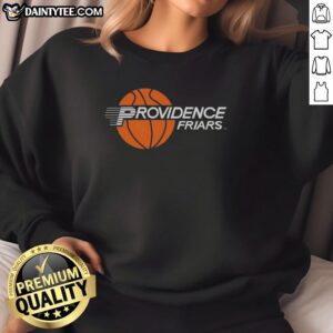 Premium Providence Friars basketball retro sweatshirt showcasing classic team colors and logo for stylish fans.
