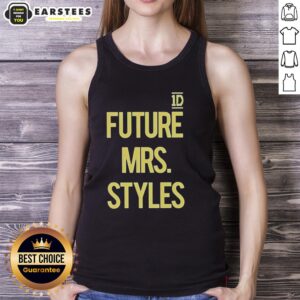 Alt Text: Good Future Mrs. Styles 1D logo tank top featuring a stylish design for fans of One Direction and Mrs. Styles merchandise.
